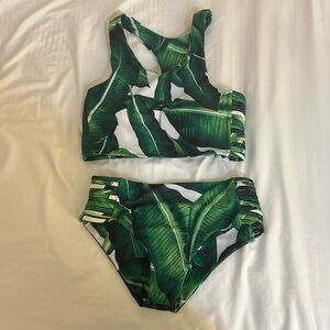 NWOT Tropical Bikini Set Small